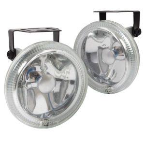 4 BLUE LED HALO FOG LIGHT KIT WITH SUPER WHITE LAMPS UNIVERSAL