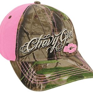 CHEVY GIRL CAMOUFLAGE HAT PINK