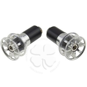 BAR ENDS UNIVERSAL VENDETTA TURBINE FAN END SILVER