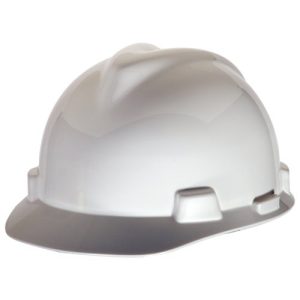 MSA LARGE HARD HAT WHITE